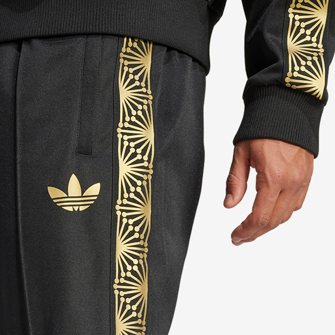 adidas Originals Mexico 2025 Gold Track Pants - Black - Mens Replica