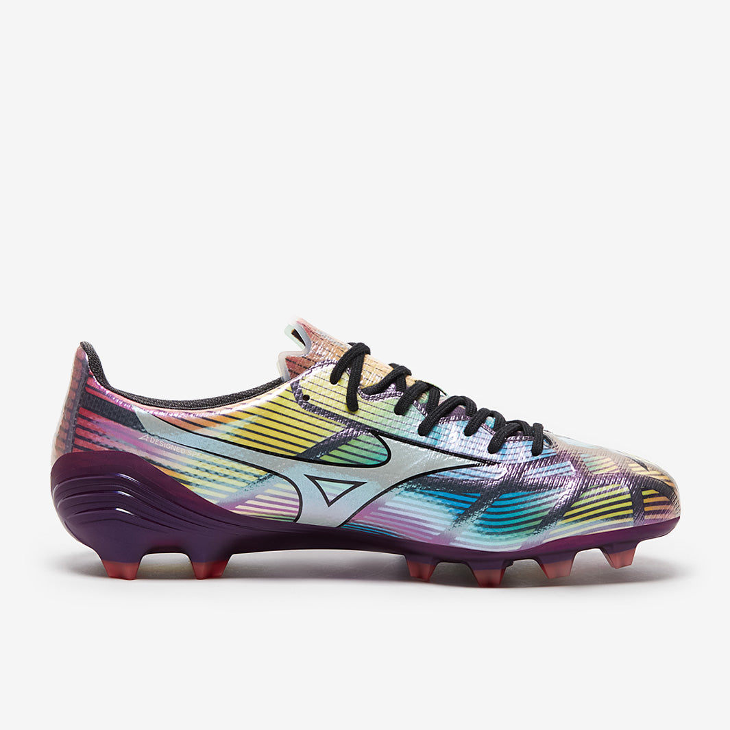 MIZUNO a Ⅱ JAPAN(新品未使用) Mizuno Alpha II Made in Japan Firm Ground - Black/Galaxy Silver