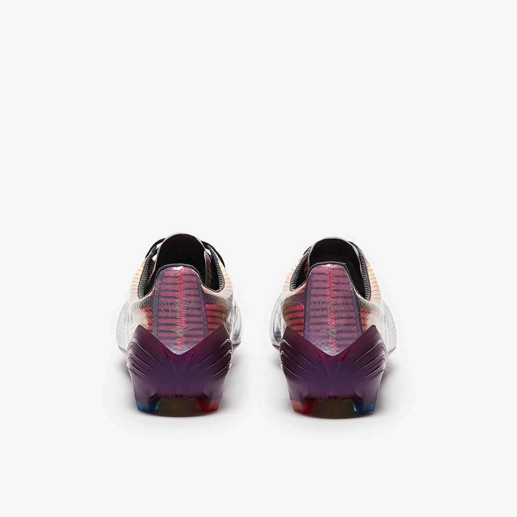 Mizuno Alpha II Made in Japan Firm Ground - Black/Galaxy Silver