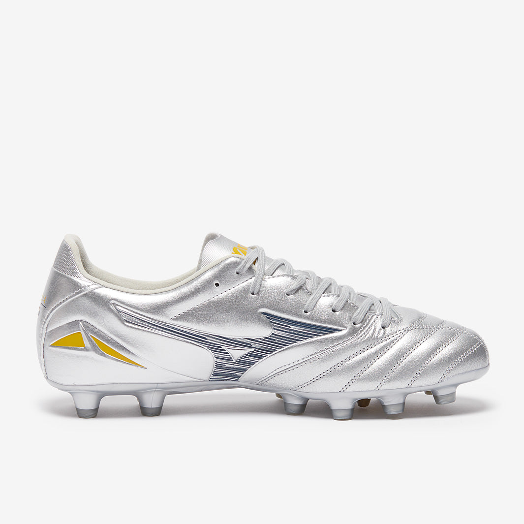 Mizuno Morelia Neo 4 β ギャラクシーシルバー Mizuno Morelia Neo IV Beta Made in Japan Firm Ground - Galaxy