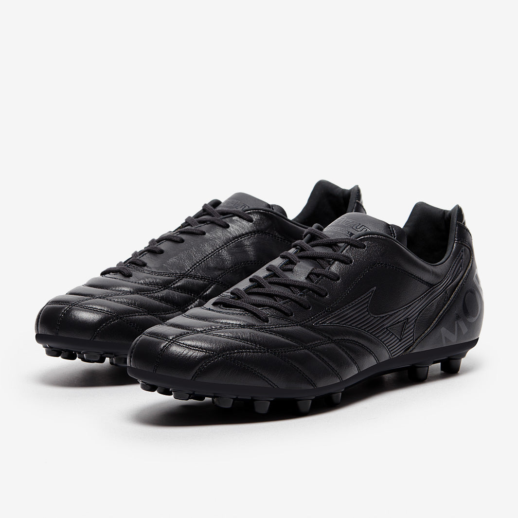 Mizuno Morelia Elite II Made in Japan Artificial Grass - Obsidian