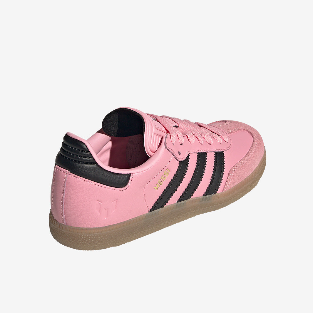 adidas Originals Kids Samba x Messi - Light Pink/Core Black/Gum 4