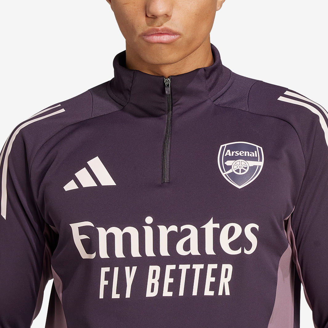 adidas Arsenal 24/25 Tiro 24 Training Top - Aurora Black - Mens