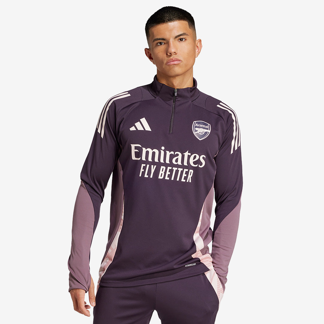 adidas Arsenal 24/25 Tiro 24 Training Top - Aurora Black - Mens