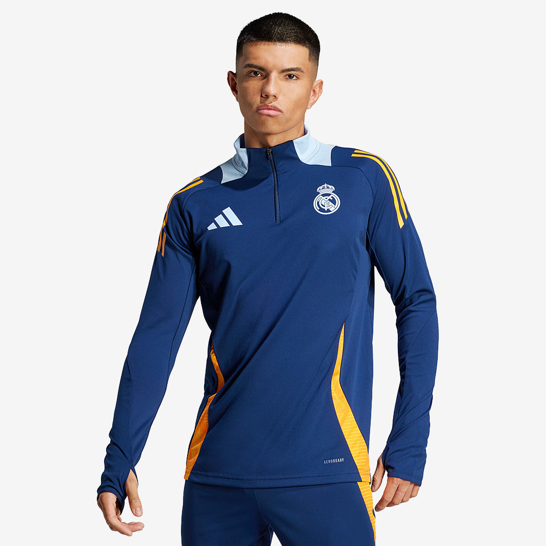 adidas Real Madrid ジャージ ネイビー adidas Real Madrid 24/25 Tiro 24 Competition Training Top - Team