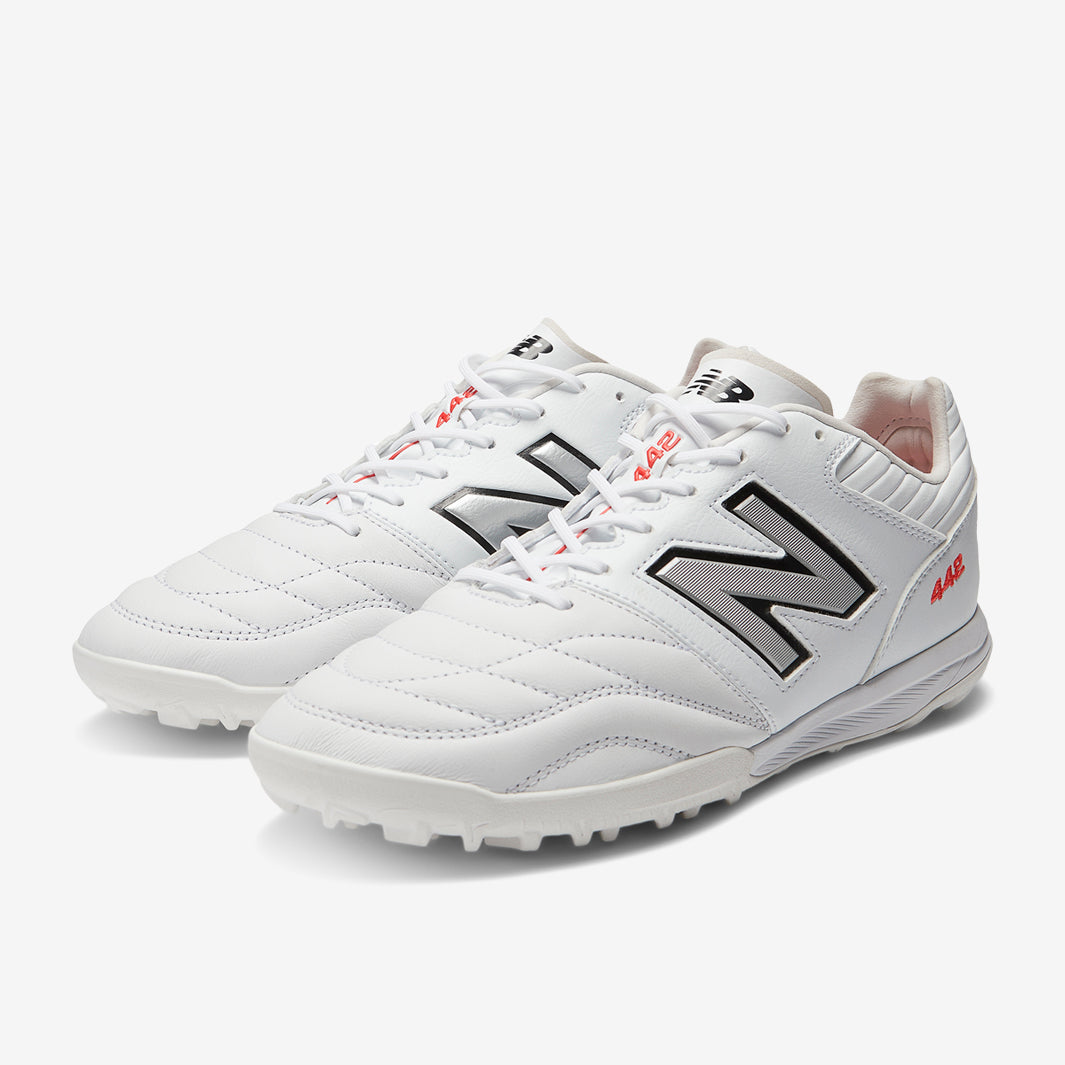 New Balance 442 V2 Pro Turf - White - Adult Cleats