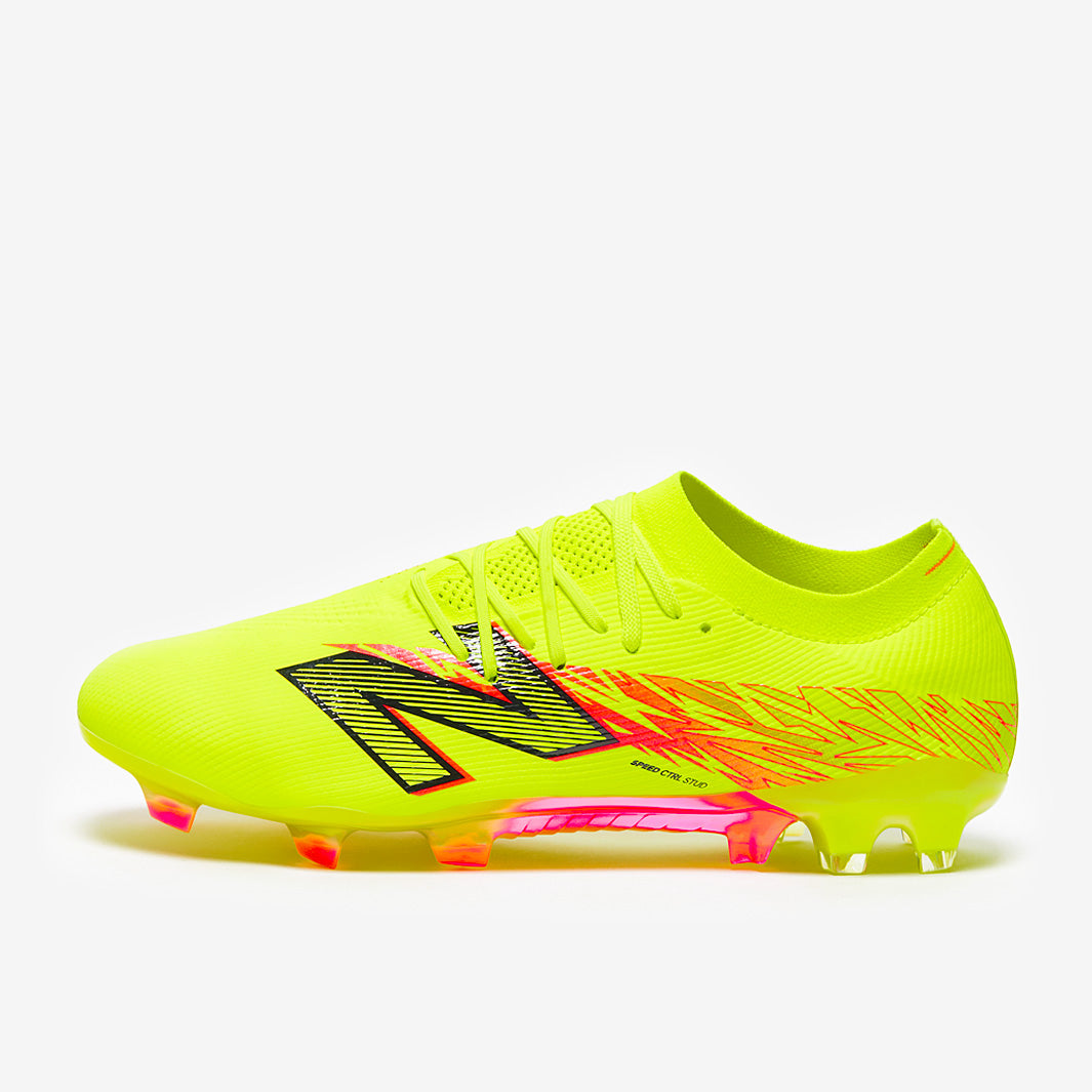 New Balance Furon V8 Pro Wide FG - Hi-Lite Yellow/Energy Red