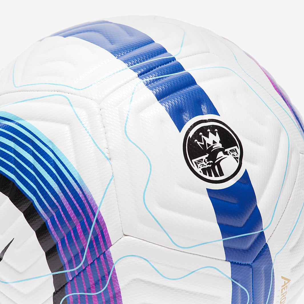 Nike Premier League 24/25 Academy Plus Soccer Ball - White/Blue