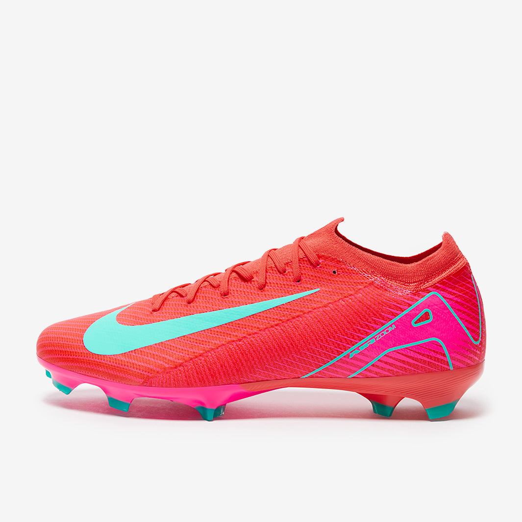 Nike Mercurial サッカーシューズ ピンク/グリーン Nike Air Zoom Mercurial Vapor XVI Pro Firm Ground - Ember Glow