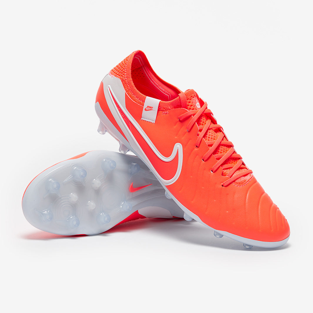 Nike Tiempo Legend X Elite Artificial Grass-Pro - Hot Lava/White