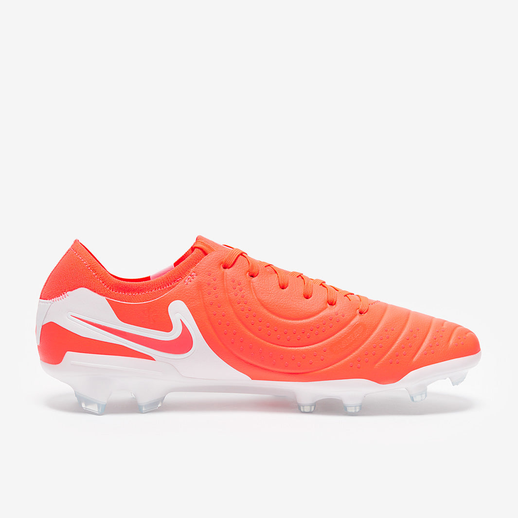 Nike Tiempo Legend X Pro Firm Ground - Hot Lava/White - Adult Cleats