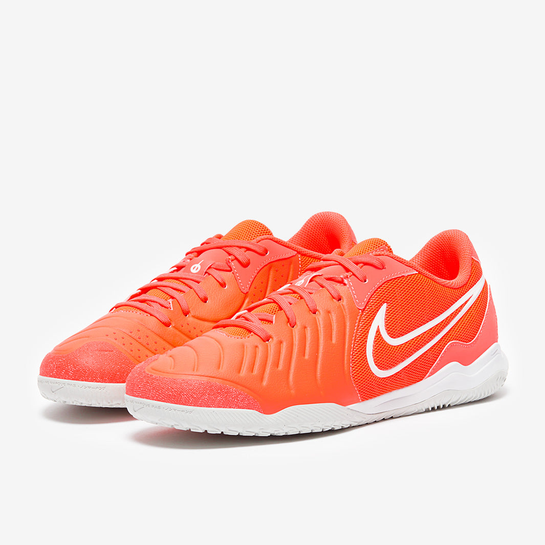 Nike Tiempo Legend X Academy Indoor - Hot Lava/White - Adult Cleats
