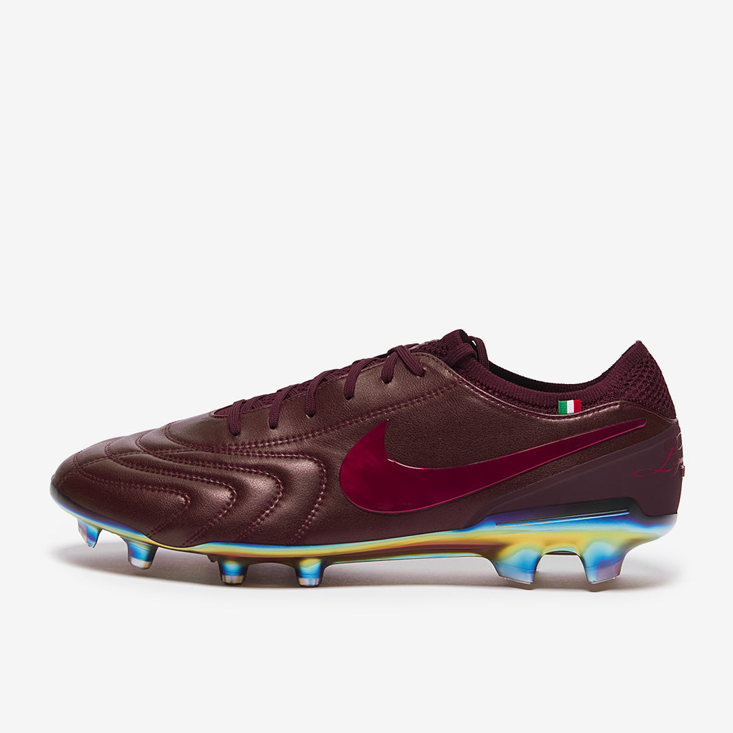 Nike Tiempo Legend X Elite FG SE x Made In Italy - Port Wine