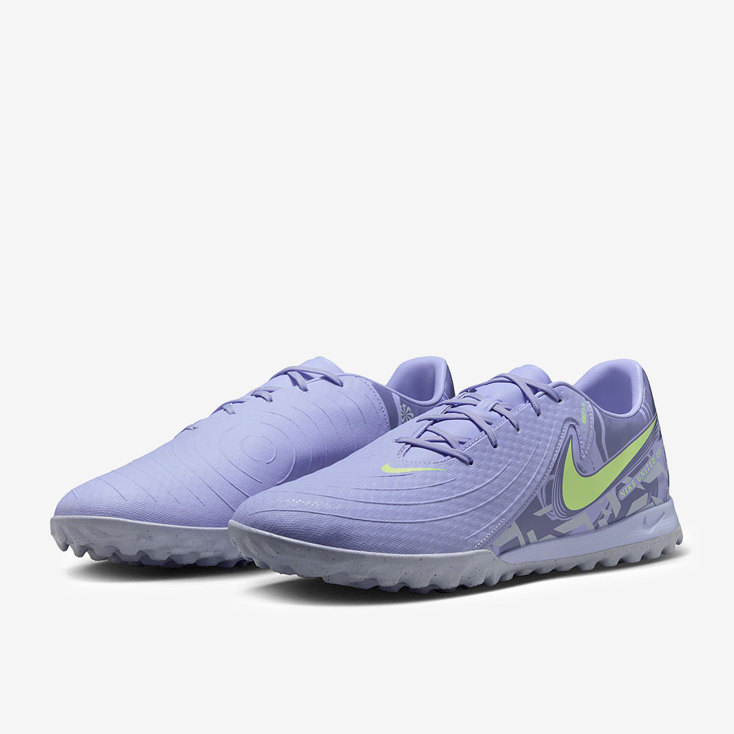 Nike Phantom GX II Academy Turf - Purple Agate/Barely Volt - Adult