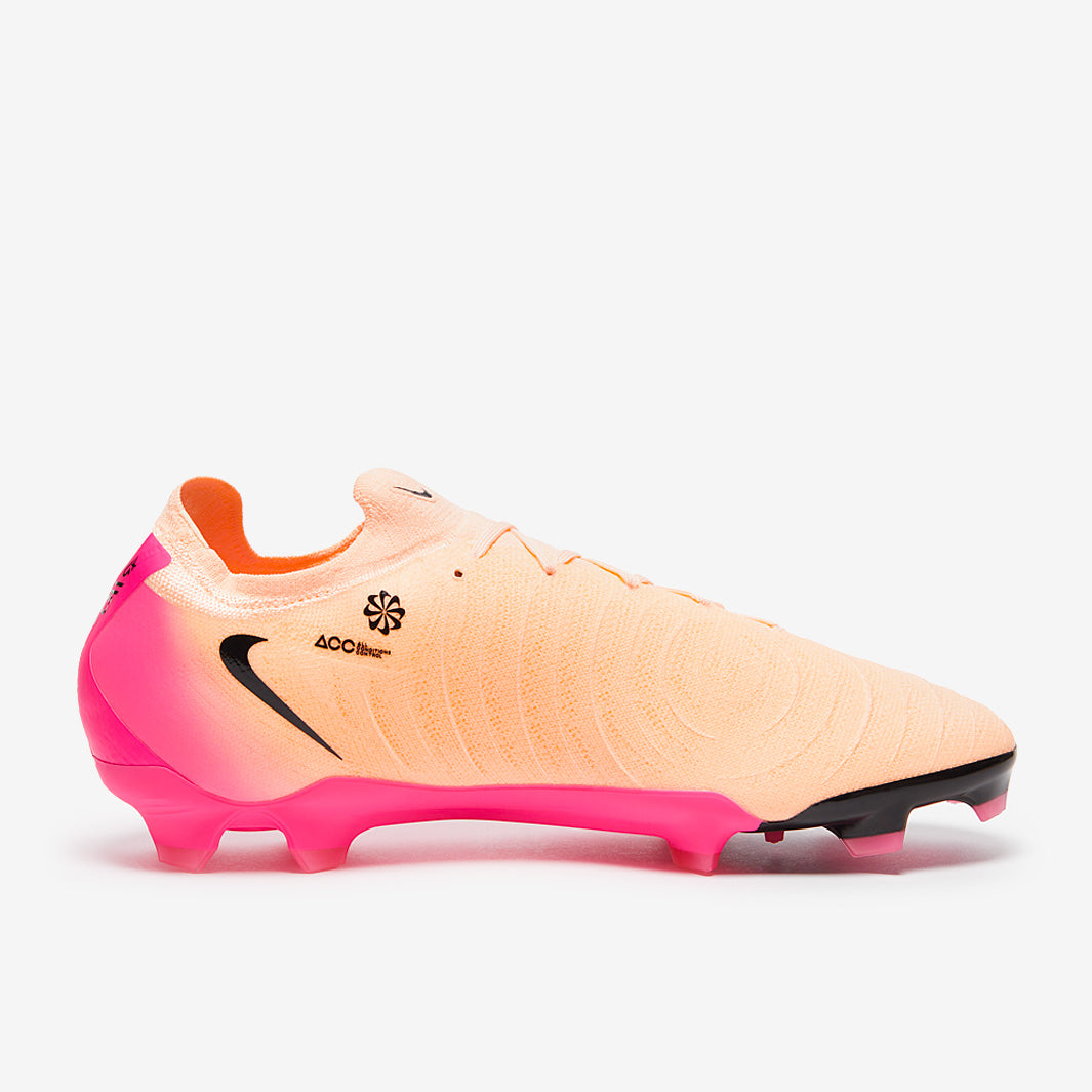 Nike Phantom GX II Pro Firm Ground - Crimson Tint/Black/Pink Blast