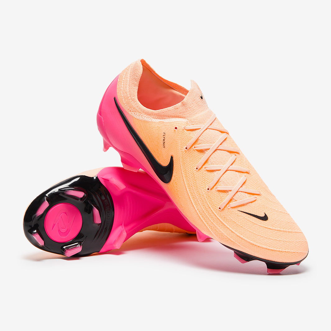 Nike Phantom GX サッカーシューズ イエロー/ピンク Nike Phantom GX II Pro Firm Ground - Crimson Tint/Black/Pink Blast