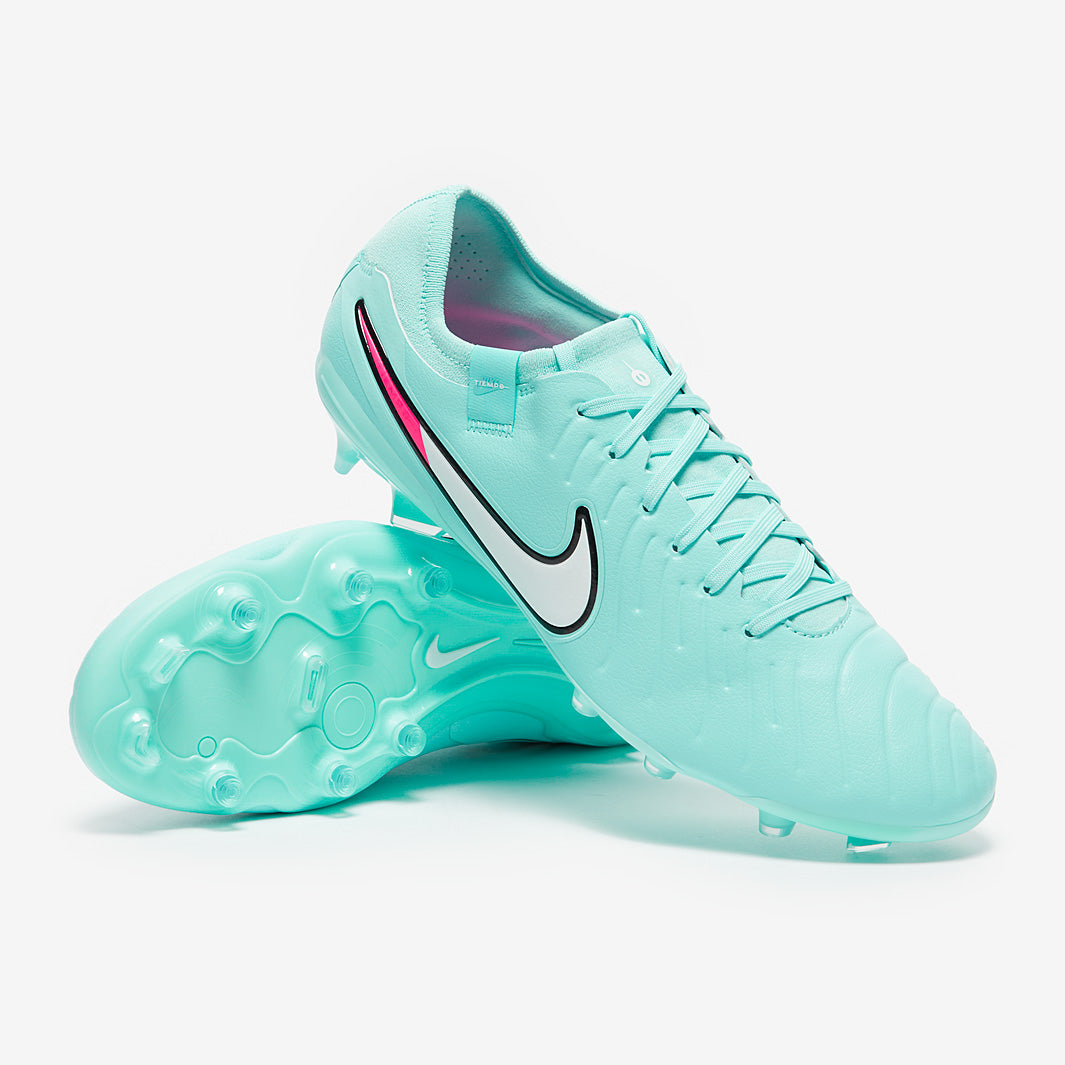 Nike Tiempo Legend X Pro Firm Ground - Copa/White - Adult Cleats