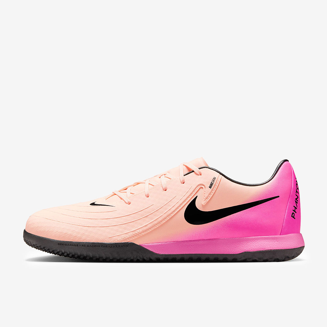 Nike Phantom サッカーシューズ ホワイト/ブラック/ピンク　SG Nike Phantom GX II Academy Indoor - Crimson Tint/Black/Pink Blast