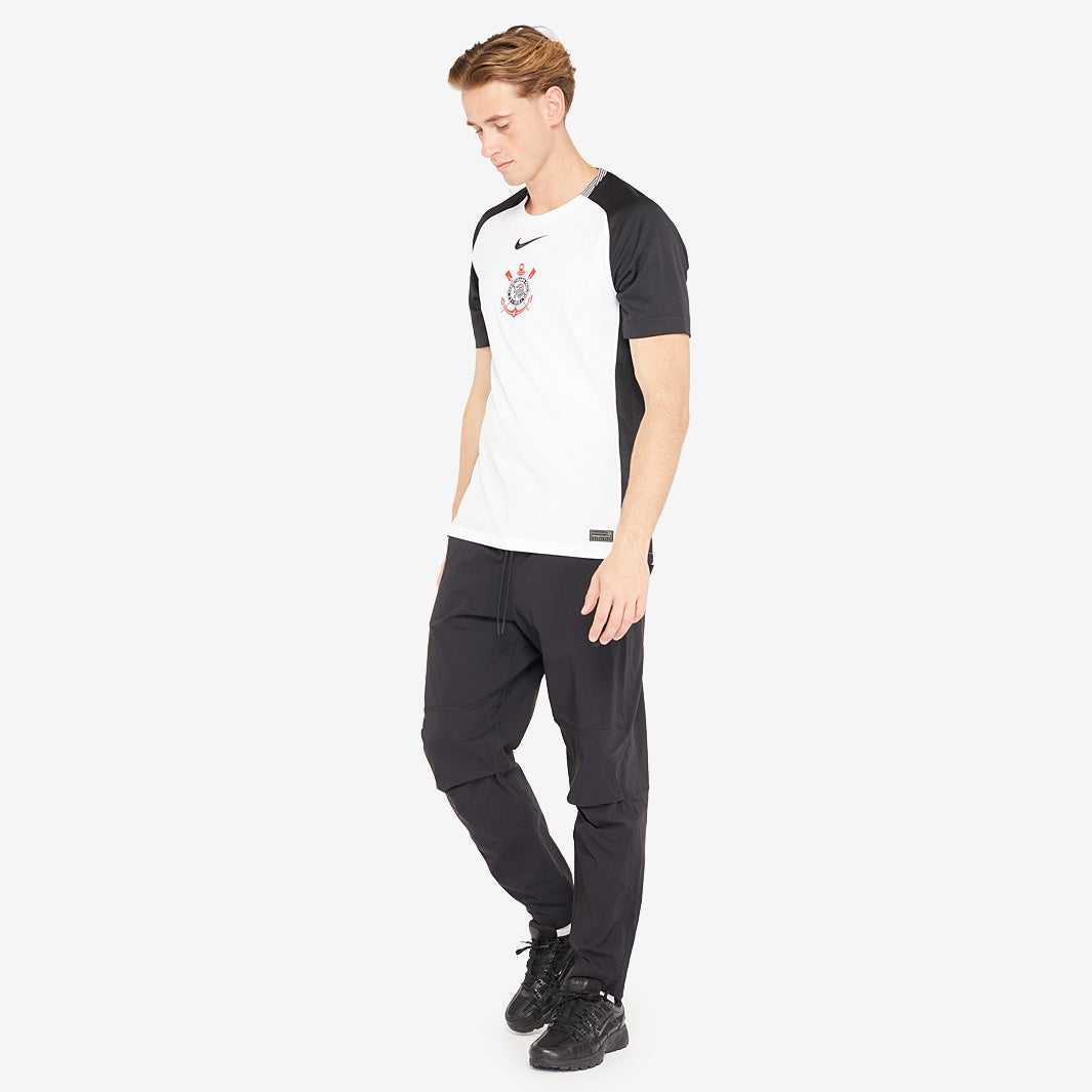 Nike Corinthians 2025 Dri-FIT Stadium Home Jersey - White/Black