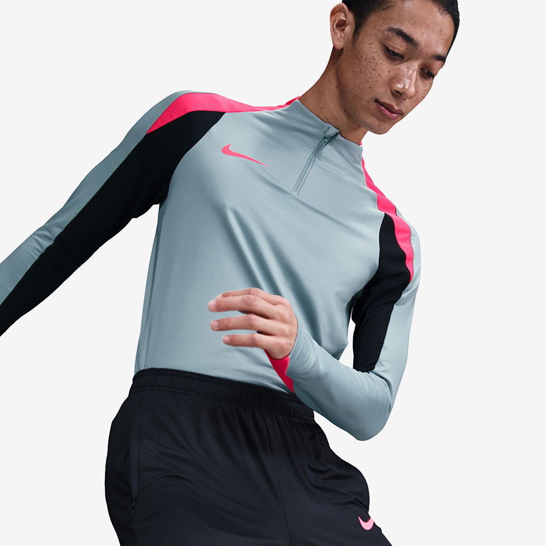 Nike Dri-FIT Strike Drill Top - Ocean Cube/Black/Hyper Pink - Mens