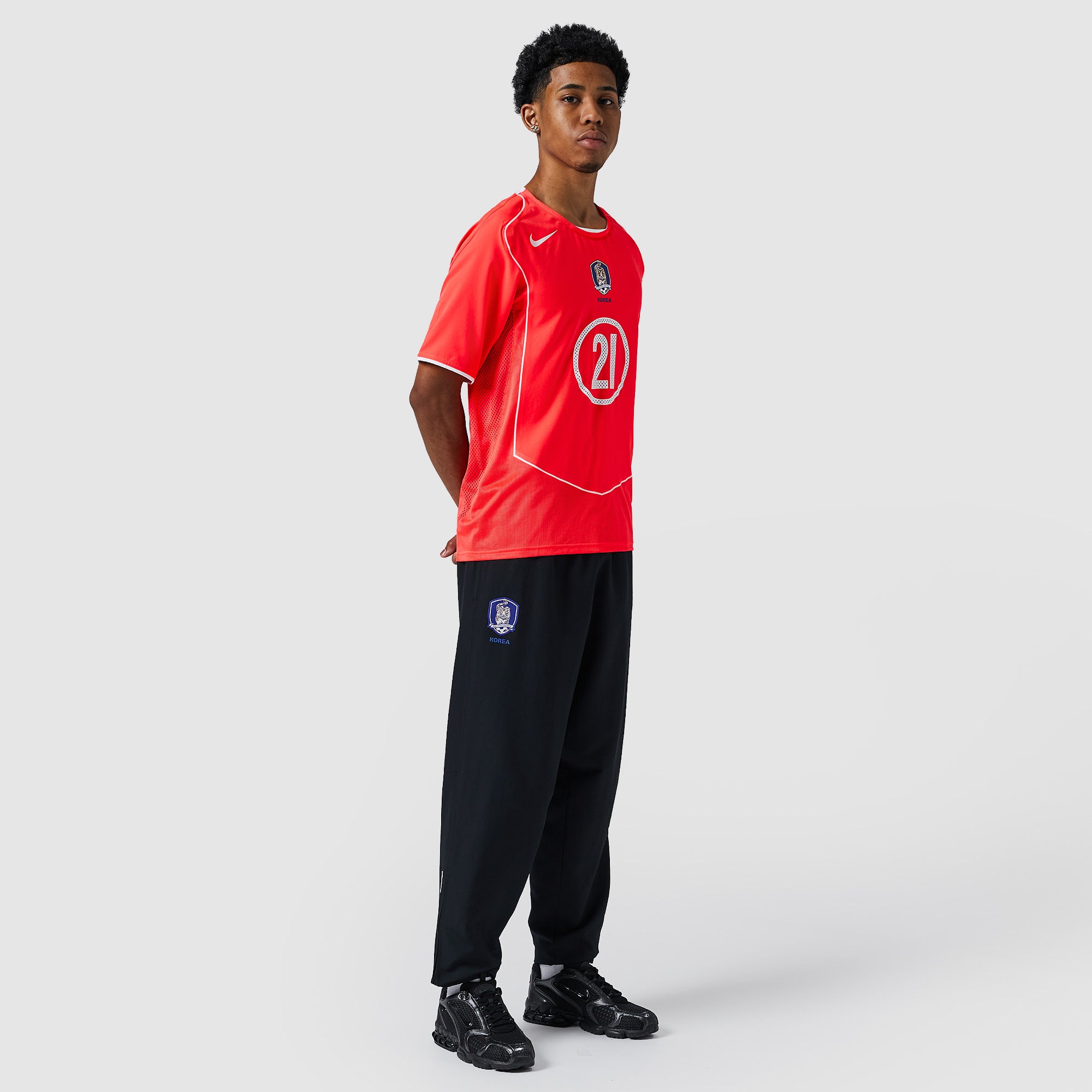 Nike South Korea 2004 Re-Issue Shirt With Ji Sung Park 21 - Laser