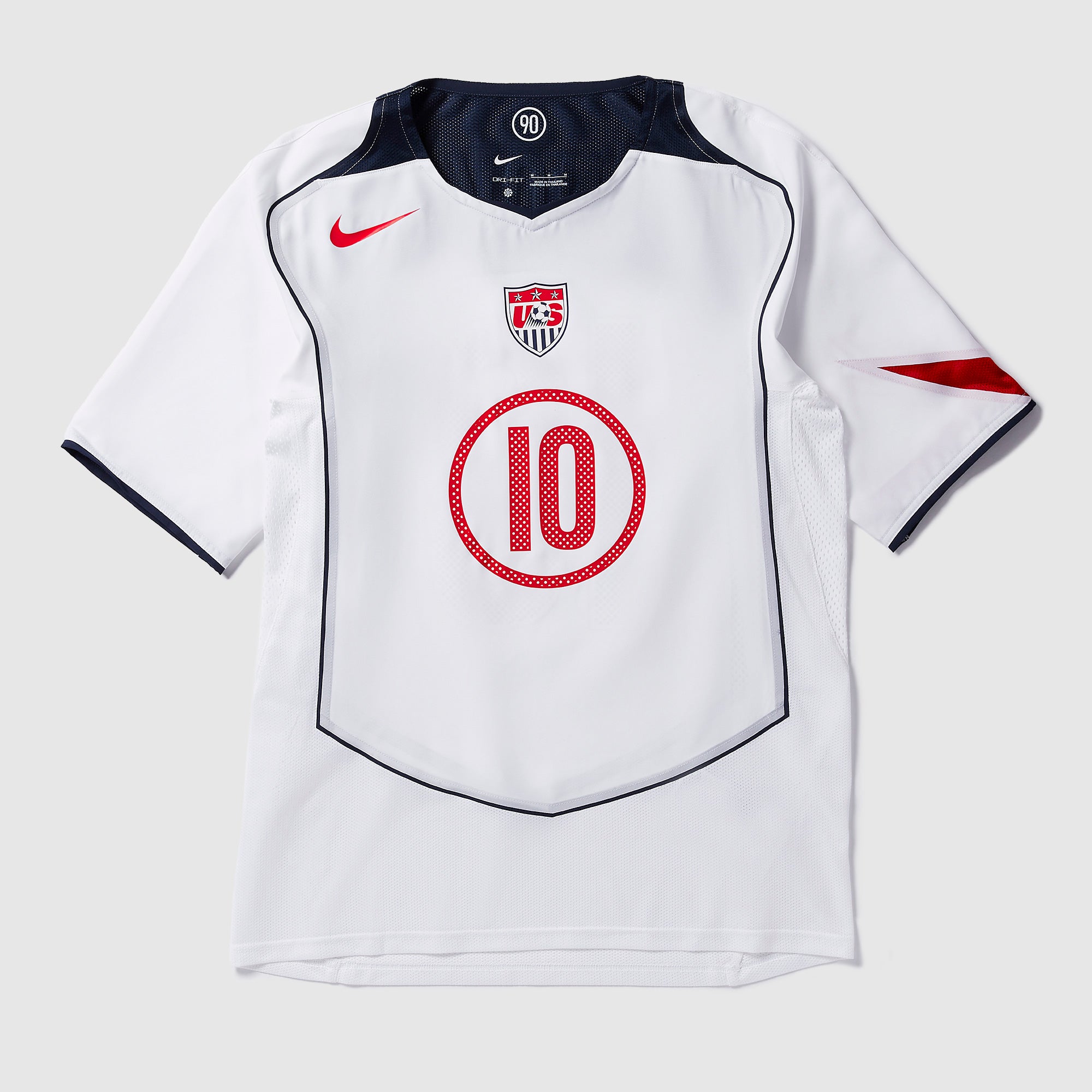 ２４時間セール☆匿名発送☆ナイジャ ナイキ NIKE SB USA ユニフォーム Nike USA 2004 Re-Issue Shirt With Donovan 10 - White/College Navy