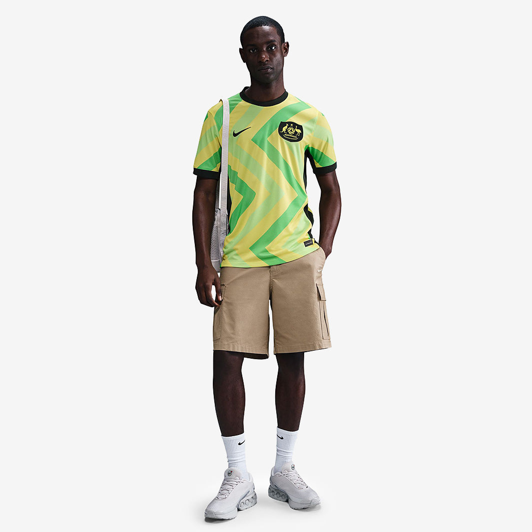Nike Australia 2025 Dri-FIT Stadium Home Jersey - Lt Vintage