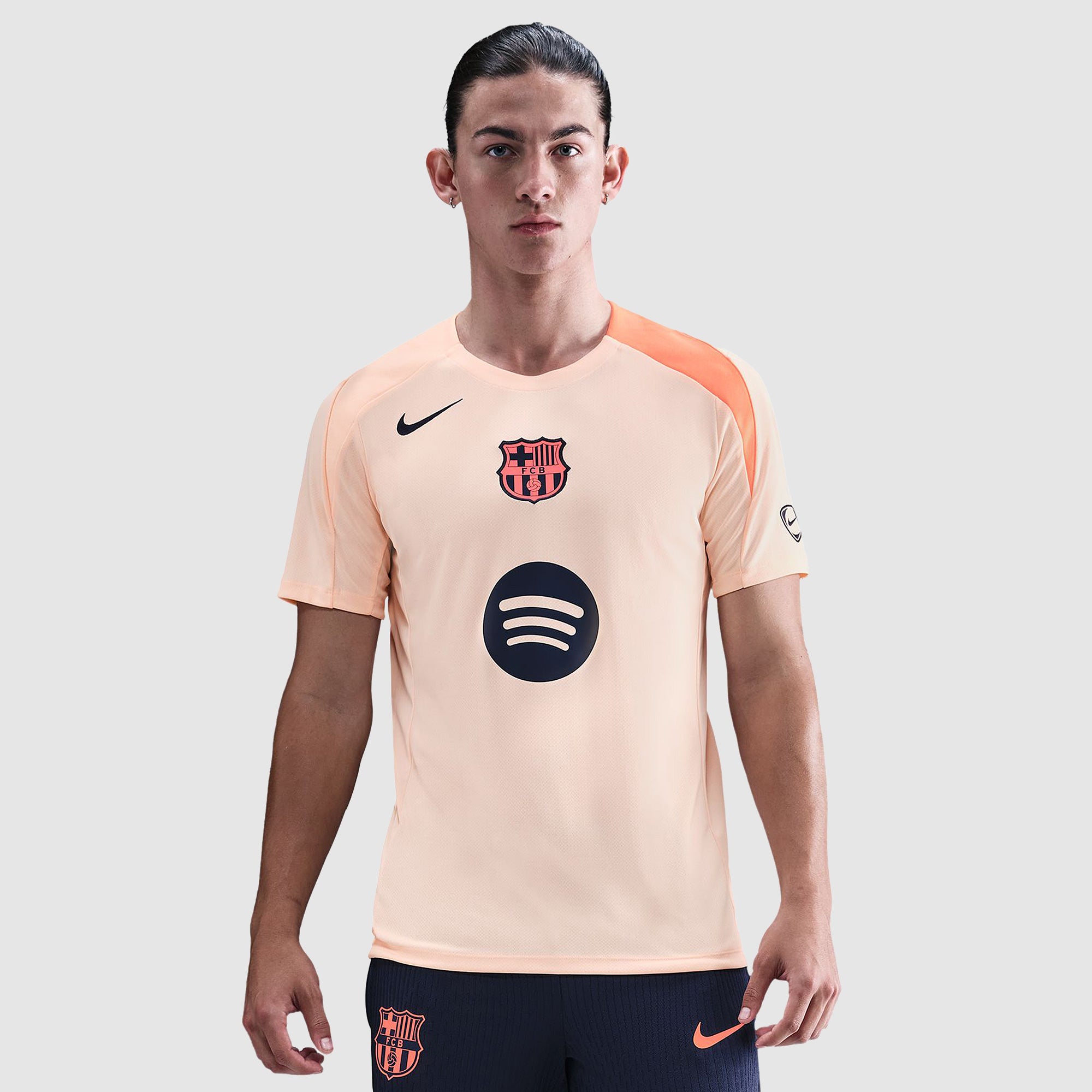 Nike FC Barcelona 25/26 Dri-FIT Strike Third Jersey - Crimson Tint