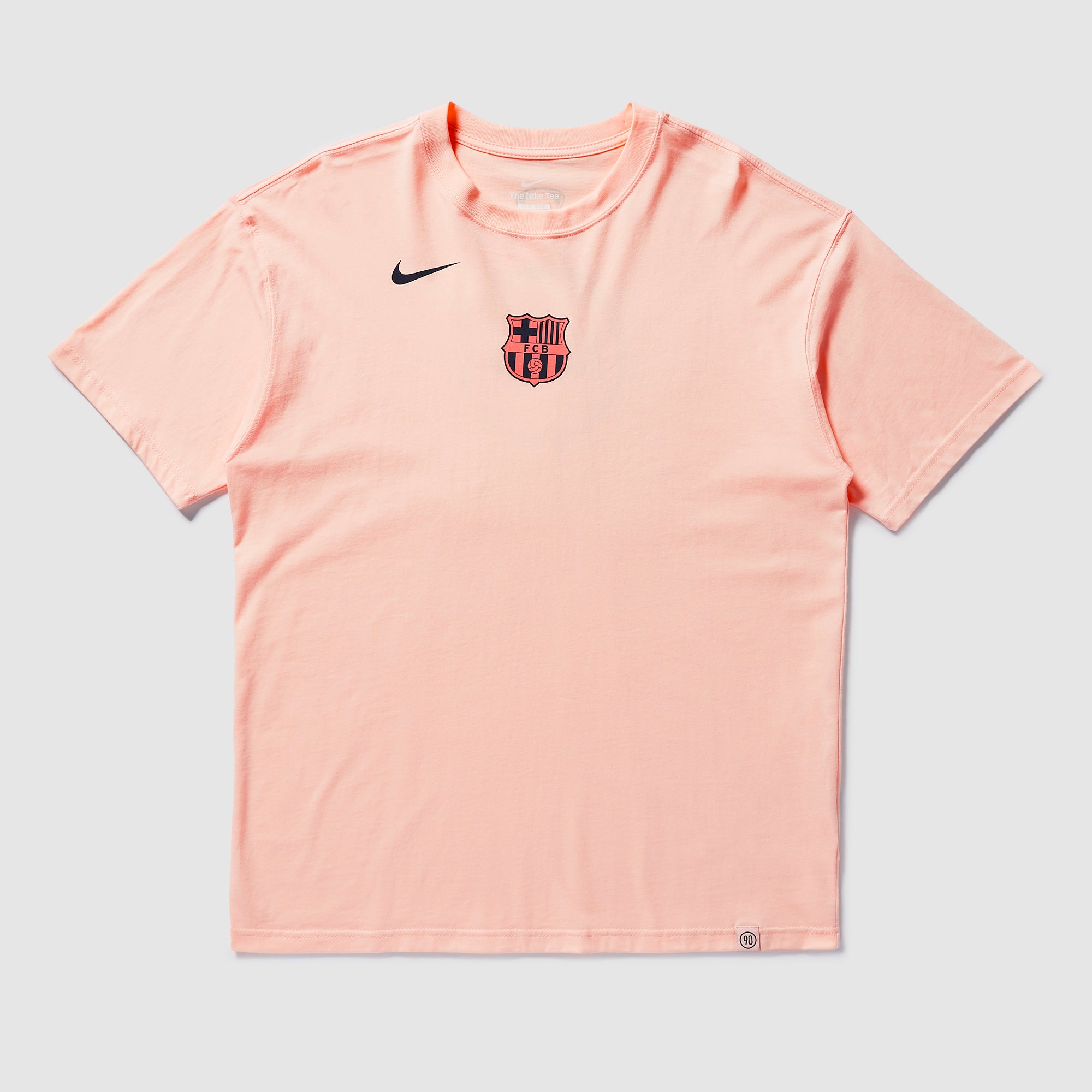Nike FC Barcelona 25/26 Total 90 Remix T-Shirt - Crimson Tint