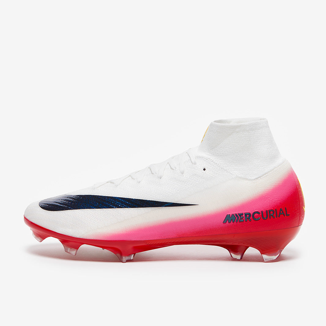 Nike Mercurial ホワイト/レッド FGシューズ 25.5 Nike Air Zoom Mercurial Superfly X Elite Firm Ground - University