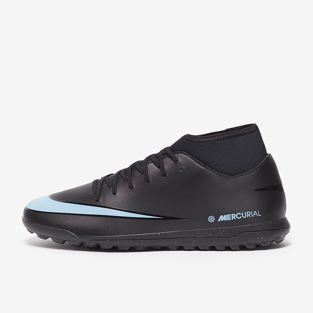 Nike Air Zoom Mercurial Superfly X Club Turf - Black/Ice Blue