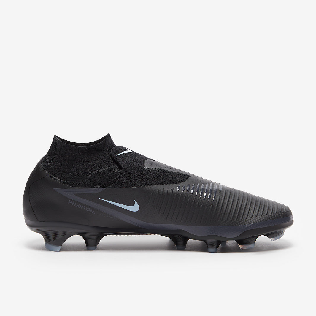 Nike Phantom 6 Pro High Firm Ground - Black/Black - Adult Cleats