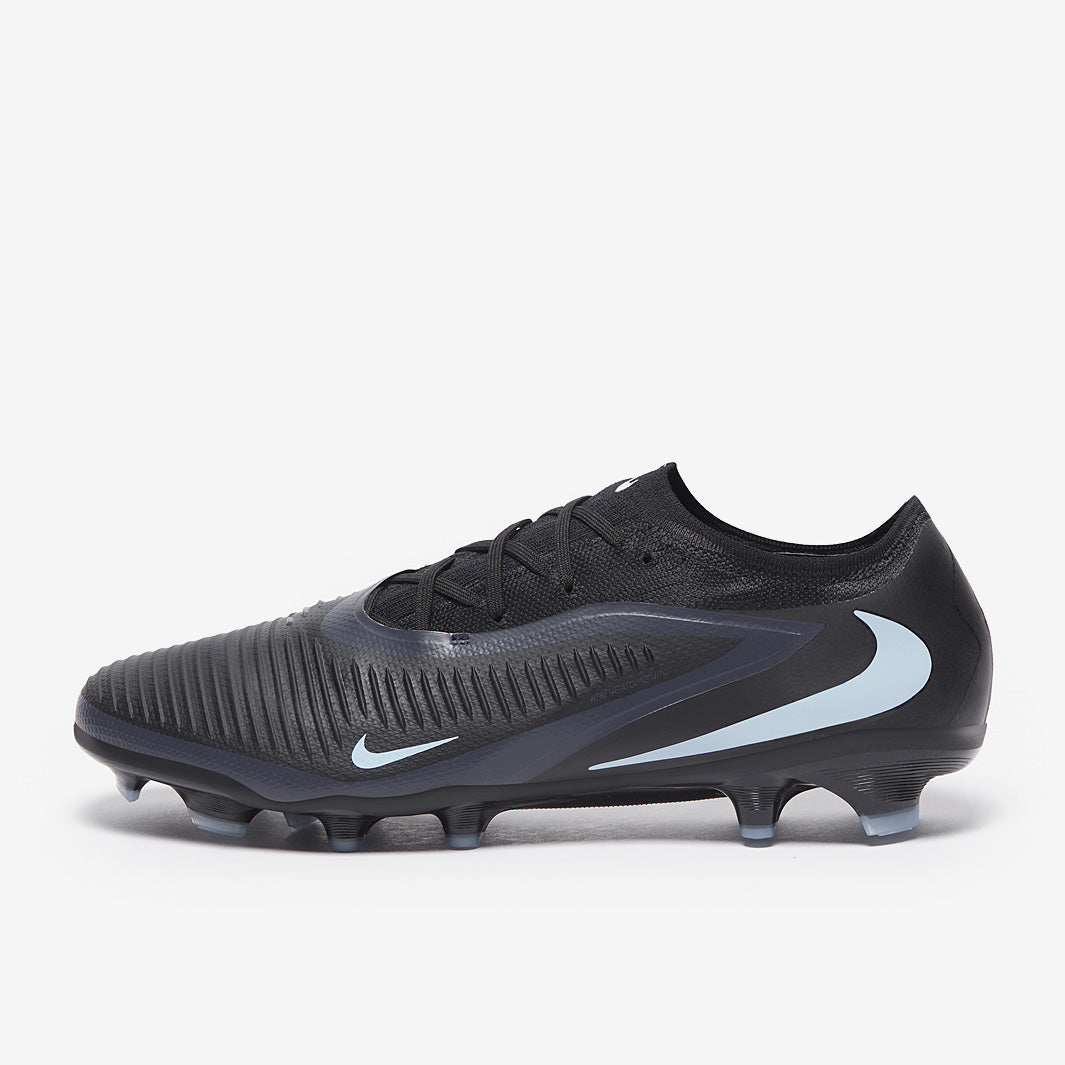 Nike Phantom 6 Pro Low Firm Ground - Black/Black - Adult Cleats