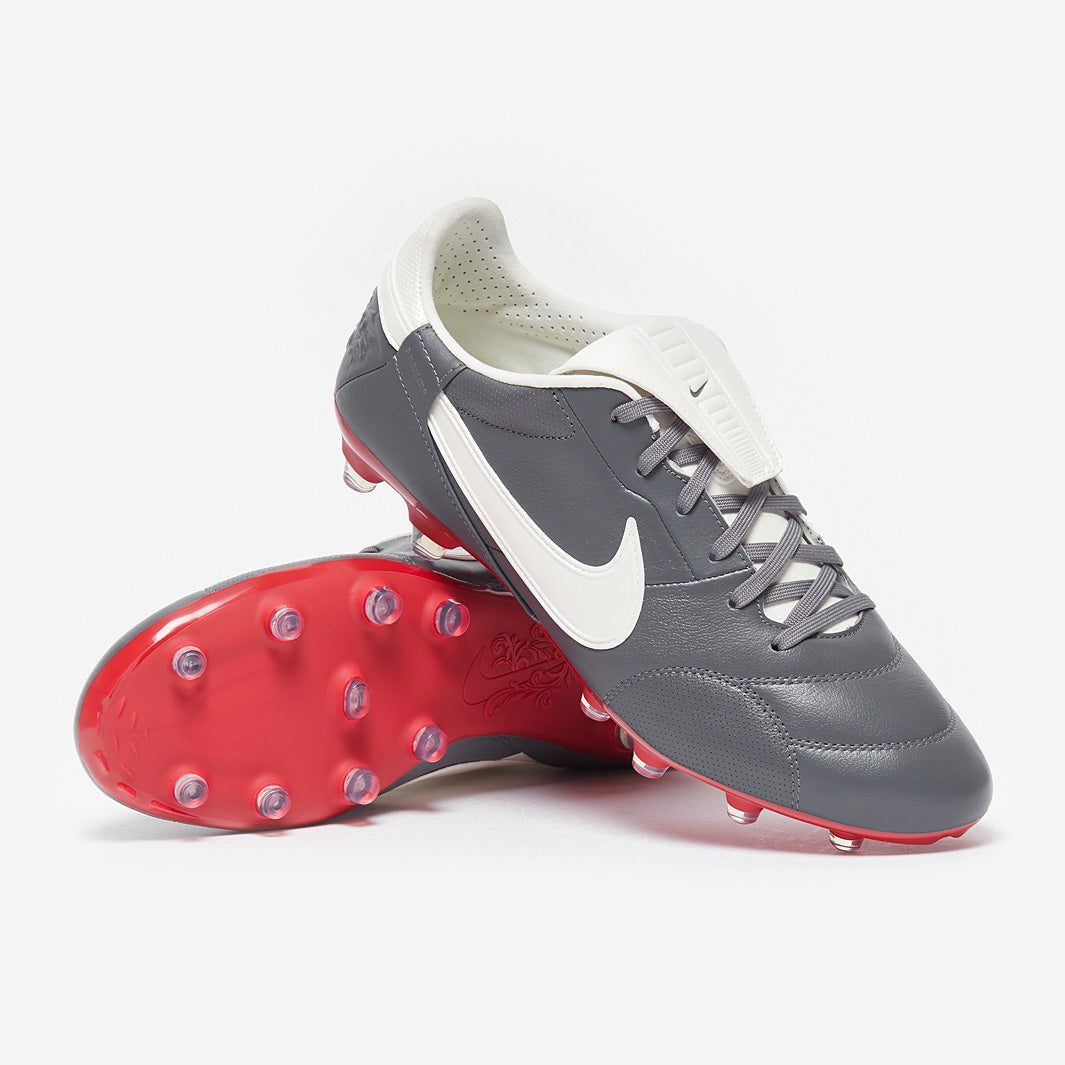 Nike The Premier III Firm Ground - Lt Graphite/Mtlc Summit White