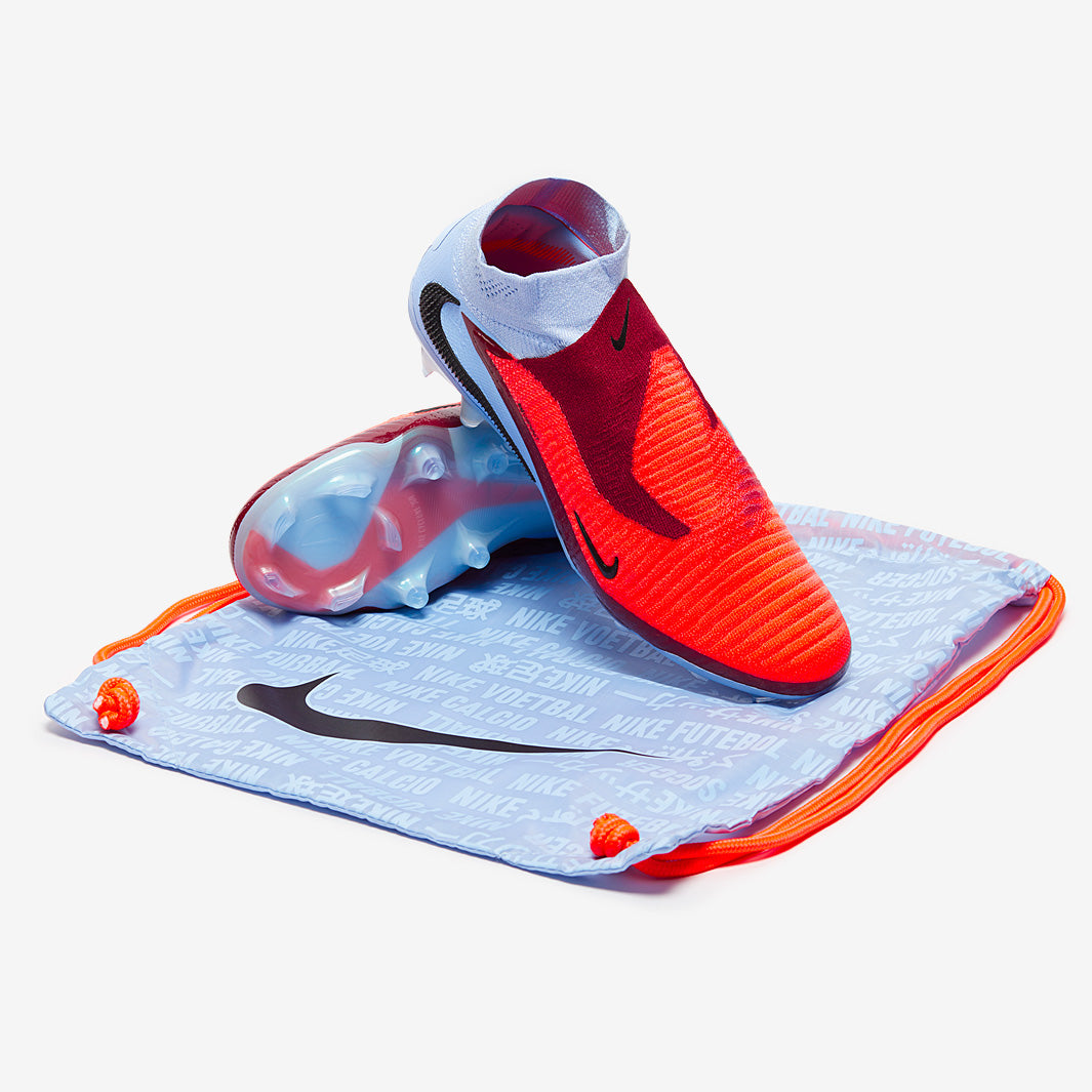 Nike Phantom 6 Elite High Firm Ground - Royal Tint/Bright Crimson