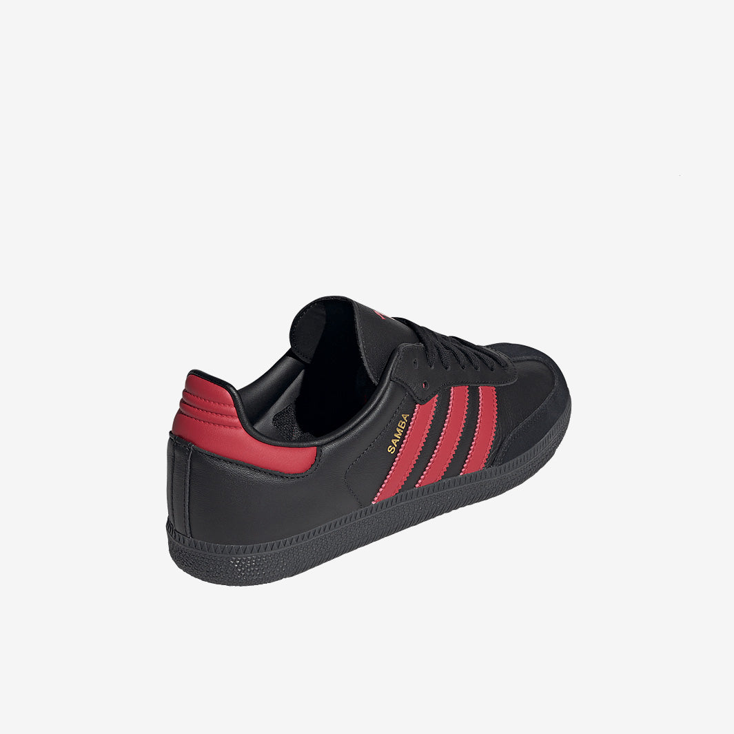 adidas Originals Samba x Manchester United - Core Black/MUFC Red