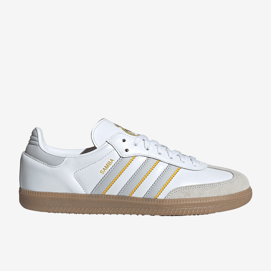 adidas Originals Samba x Real Madrid - Ftwr White/Light Solid Grey