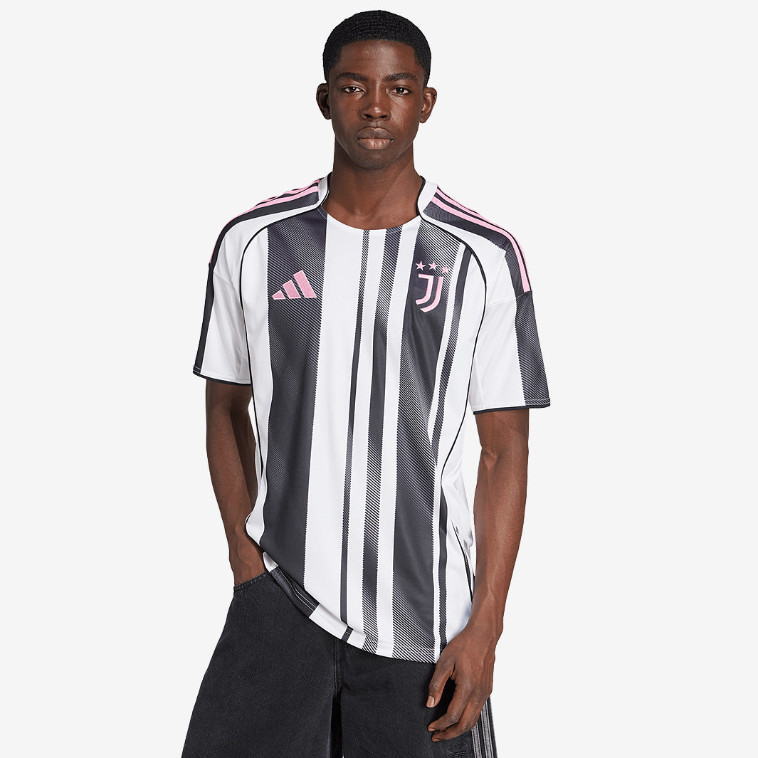 adidas ユベントス シャツ L ホワイト/ブラック　2025　セリエＡ adidas Juventus 25/26 Home Jersey - White/Black - Mens Replica