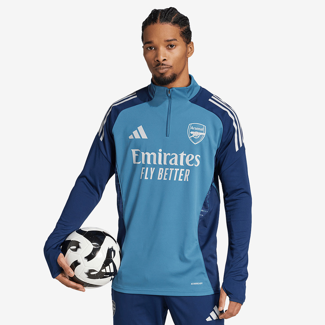 adidas Arsenal 25/26 Training Top - Blanch Blue - Mens Replica