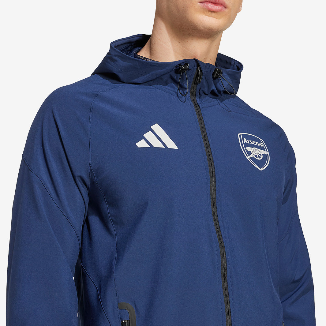 adidas Arsenal 25/26 Competition Vis Tech Jacket - Night Indigo