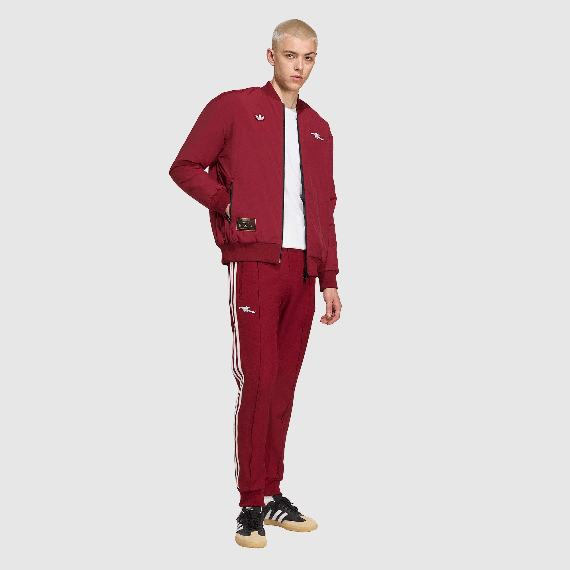 アーセナル25/26 Terrace Icons Half Zip Jacket adidas アーセナル 25/26 TERRACE ICON ハーフジップ ジャケット