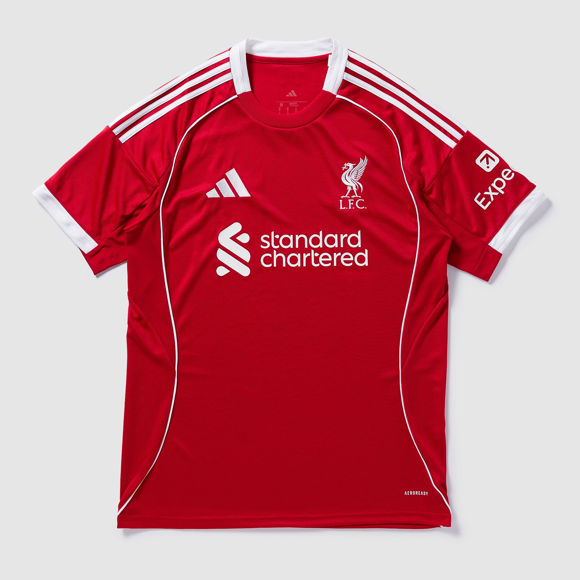 Liverpool FC adidas レッドシャツ Lサイズ Adidas Liverpool FC 25/26 Home Jersey Long Sleeve Strawberry Red