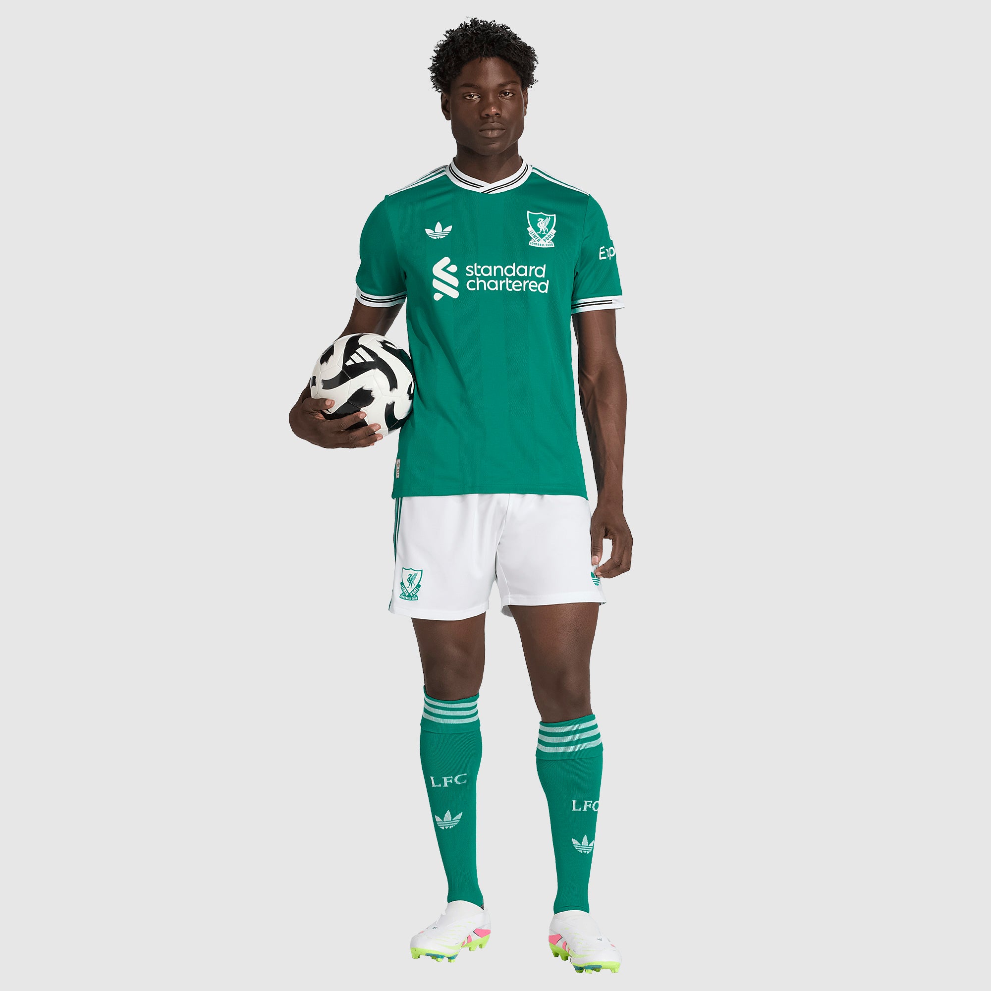 adidas Originals Liverpool 25/26 Authentic Third Shirt - Sea Green