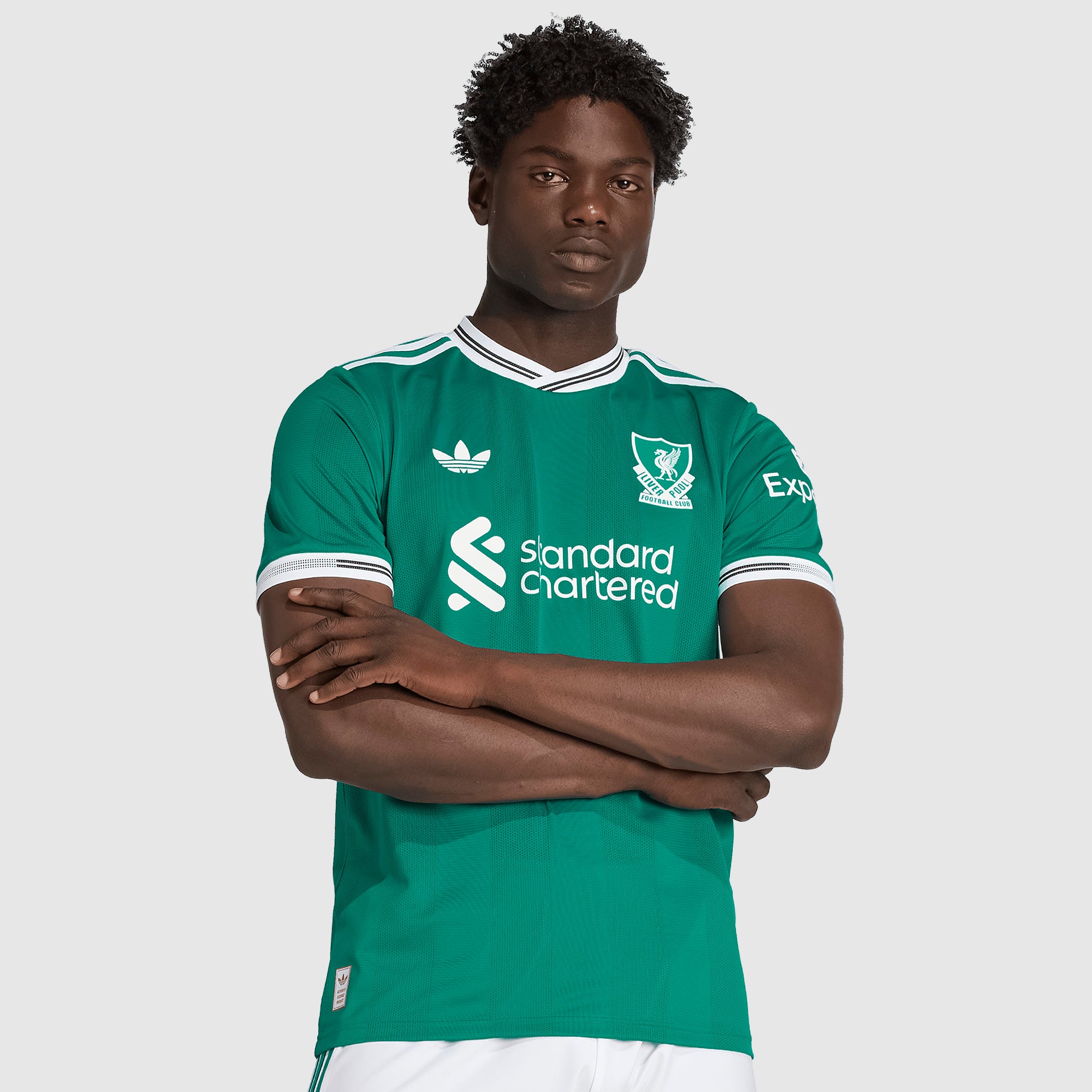 Liverpool adidas シャツ ターコイズ　緑　サード adidas Originals Liverpool 25/26 Authentic Third Shirt - Sea Green