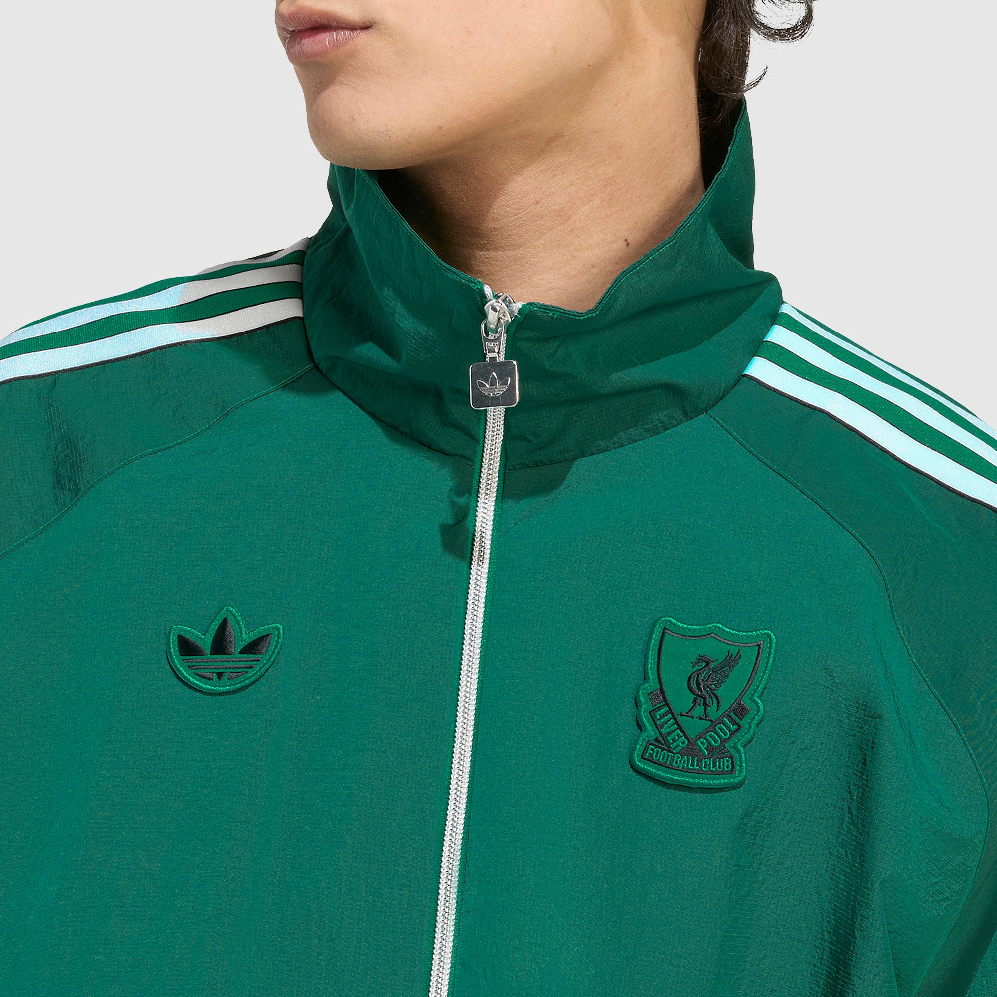 adidas Originals Liverpool 25/26 Terrace Icon Half-Zip Jacket