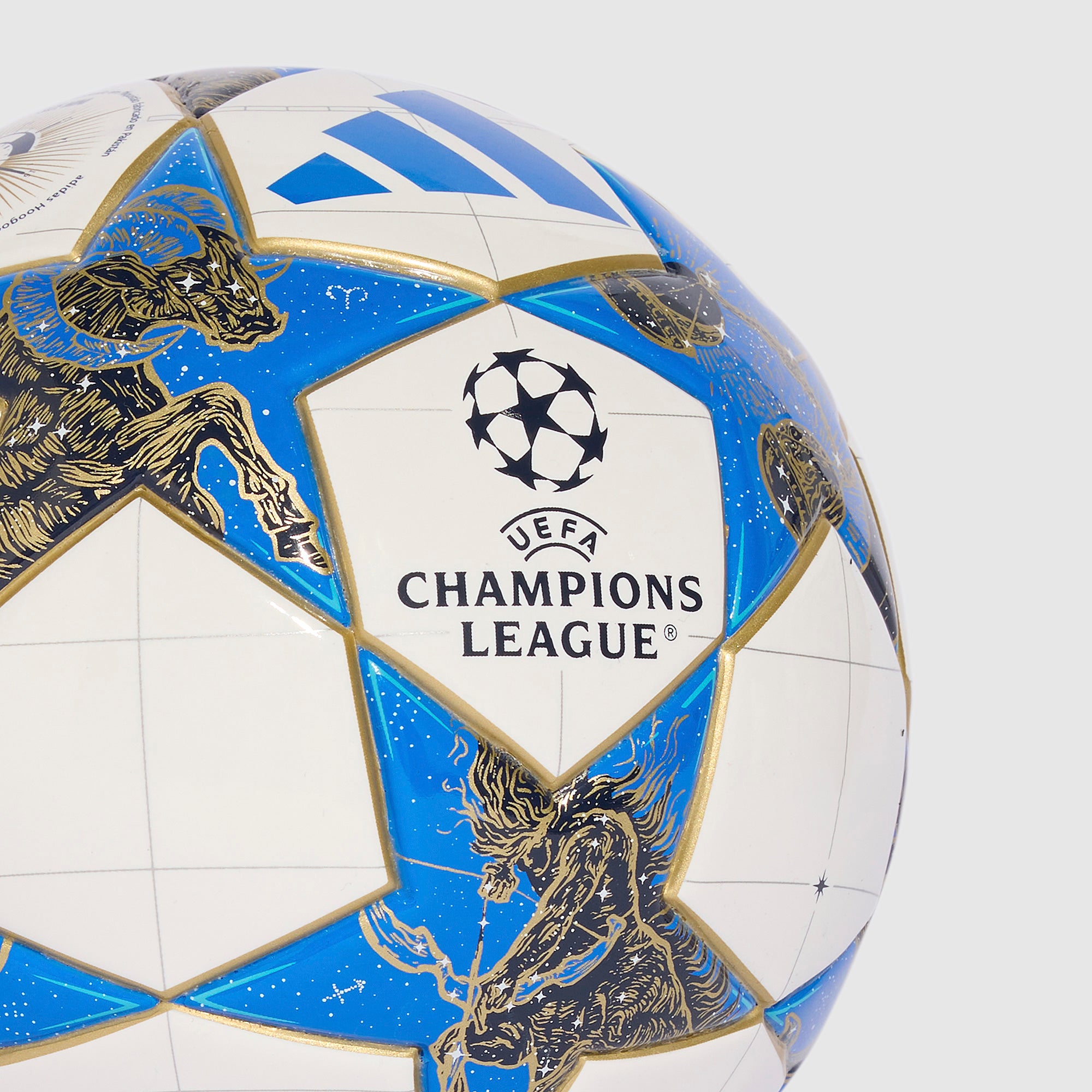 UEFA CHAMPIONS LEAGUE サッカーボール adidas UEFA Champions League 25/26 Mini Soccer Ball - White/Dark