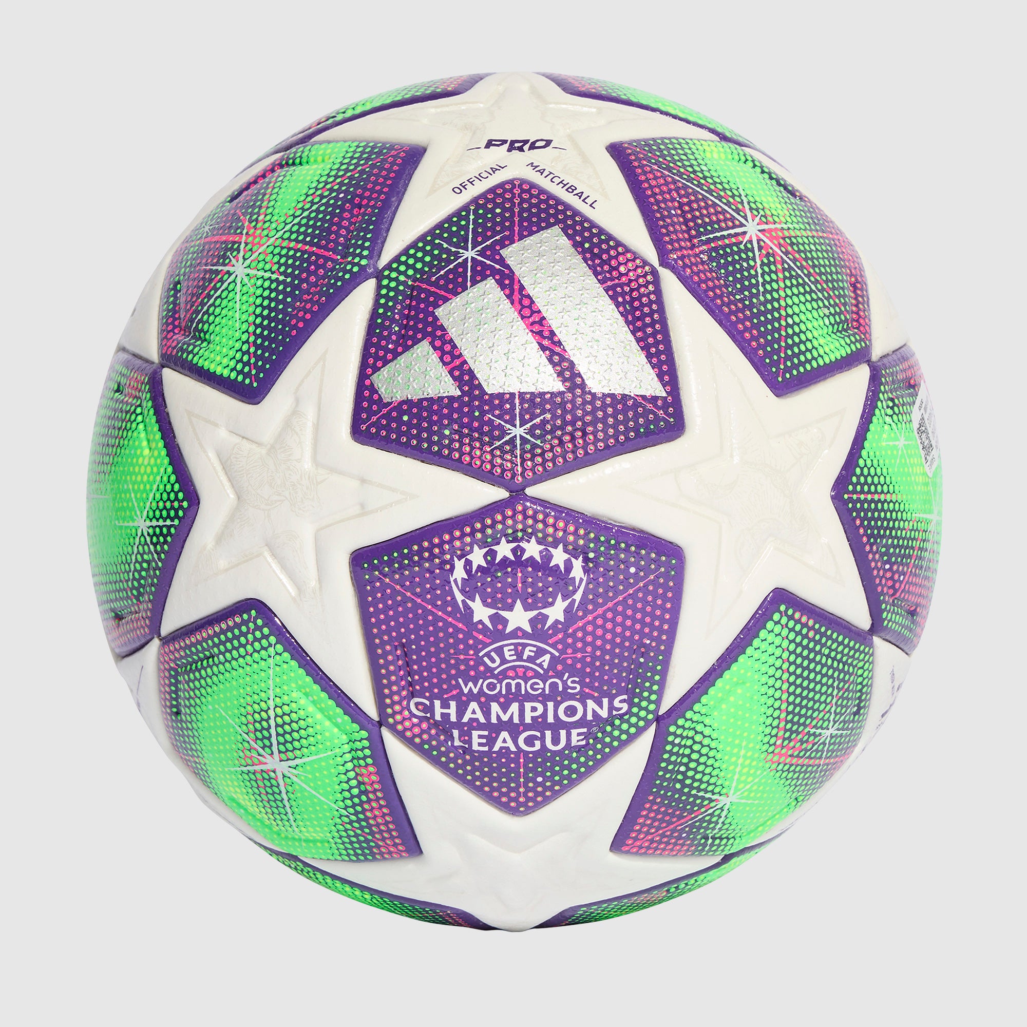 adidas Womens UEFA Champions League 2025 Pro Soccer Ball - White