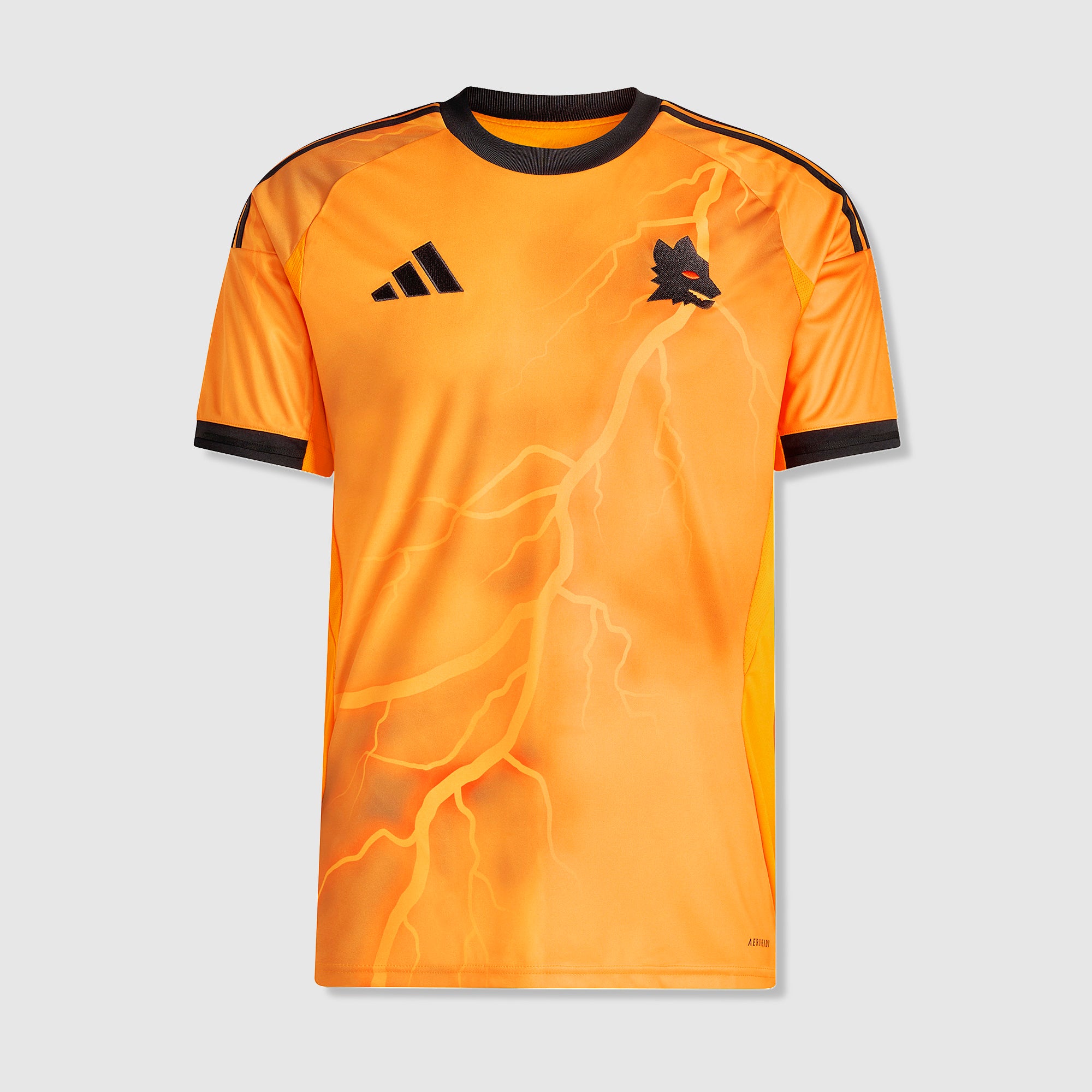 A.S. Roma サッカーユニフォーム　XXL adidas Roma 25/26 Away Jersey - Crew Orange - Mens Replica