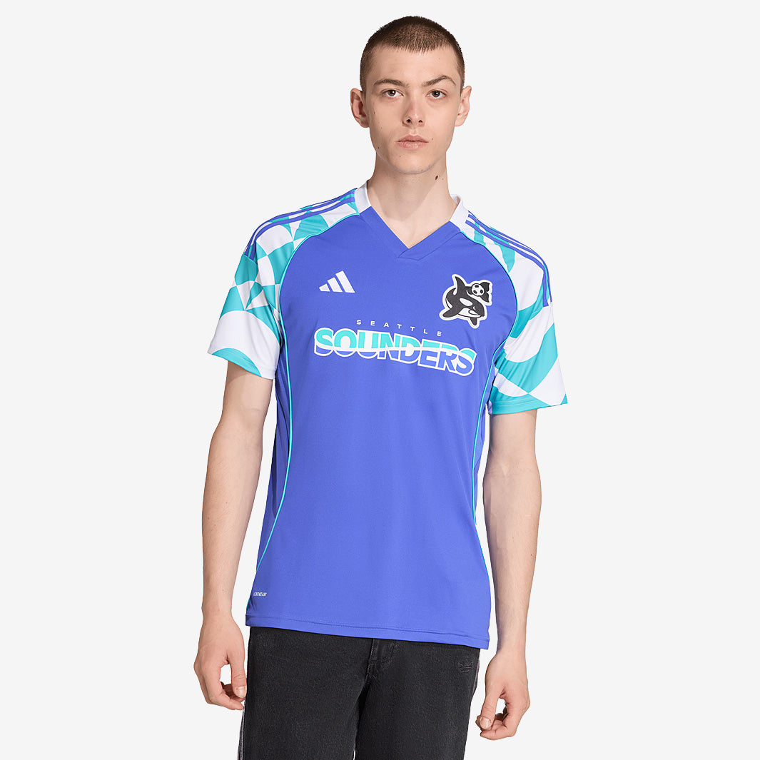 adidas Seattle Sounders 2025 Archive Jersey - Sonic Ink - Mens Replica