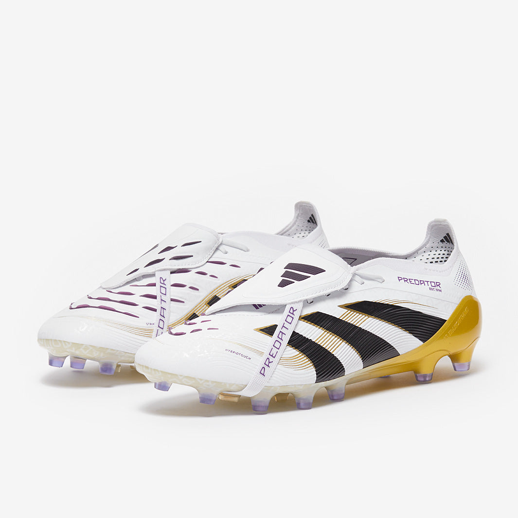 adidas Predator Elite Tongue Artificial Grass - White/Core Black
